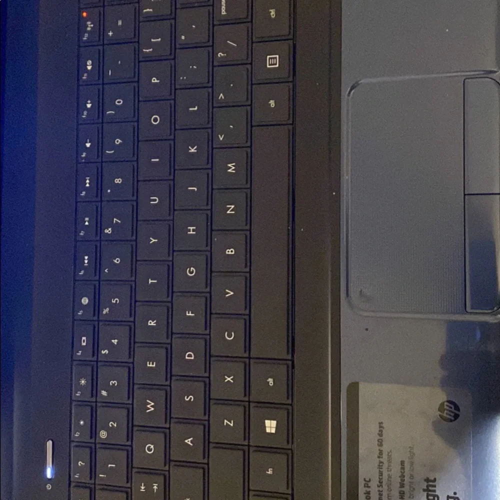 HP 2000 series laptop